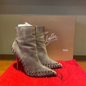 CHRISTIAN LOUBOUTIN Willetta 100mm Spike Boots 37